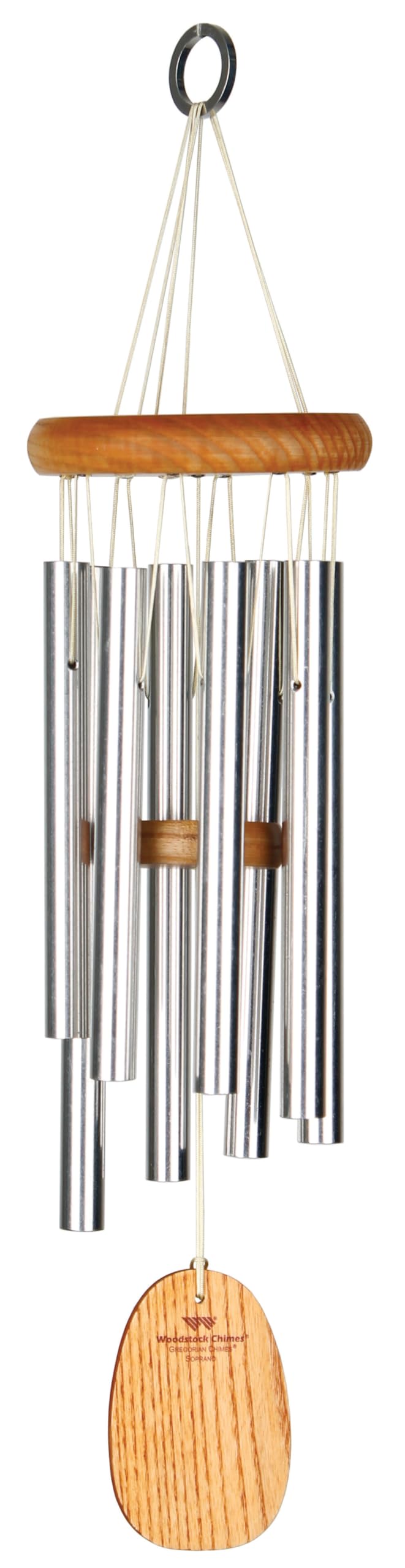 Woodstock Chimes Chime, Aluminum, Silver, 17"