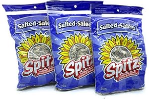 Spitz Salted Sunflower Seeds 3 Pack - 210g / Bag by Spitz