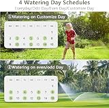 Diivoo WiFi Water Timer 2 Zones, RFID, Alexa & Google Compatible view 5
