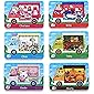 For Animal Crossing New Horizons ACNH Sanri Collaboration Pack Mini card, 6 pcs RV Villager Furniture Compatible with…