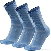DANISH ENDURANCE Ultra-Comfort Crew Running Socks, Performance Socks, Men & Women - 3 or 5 Pack