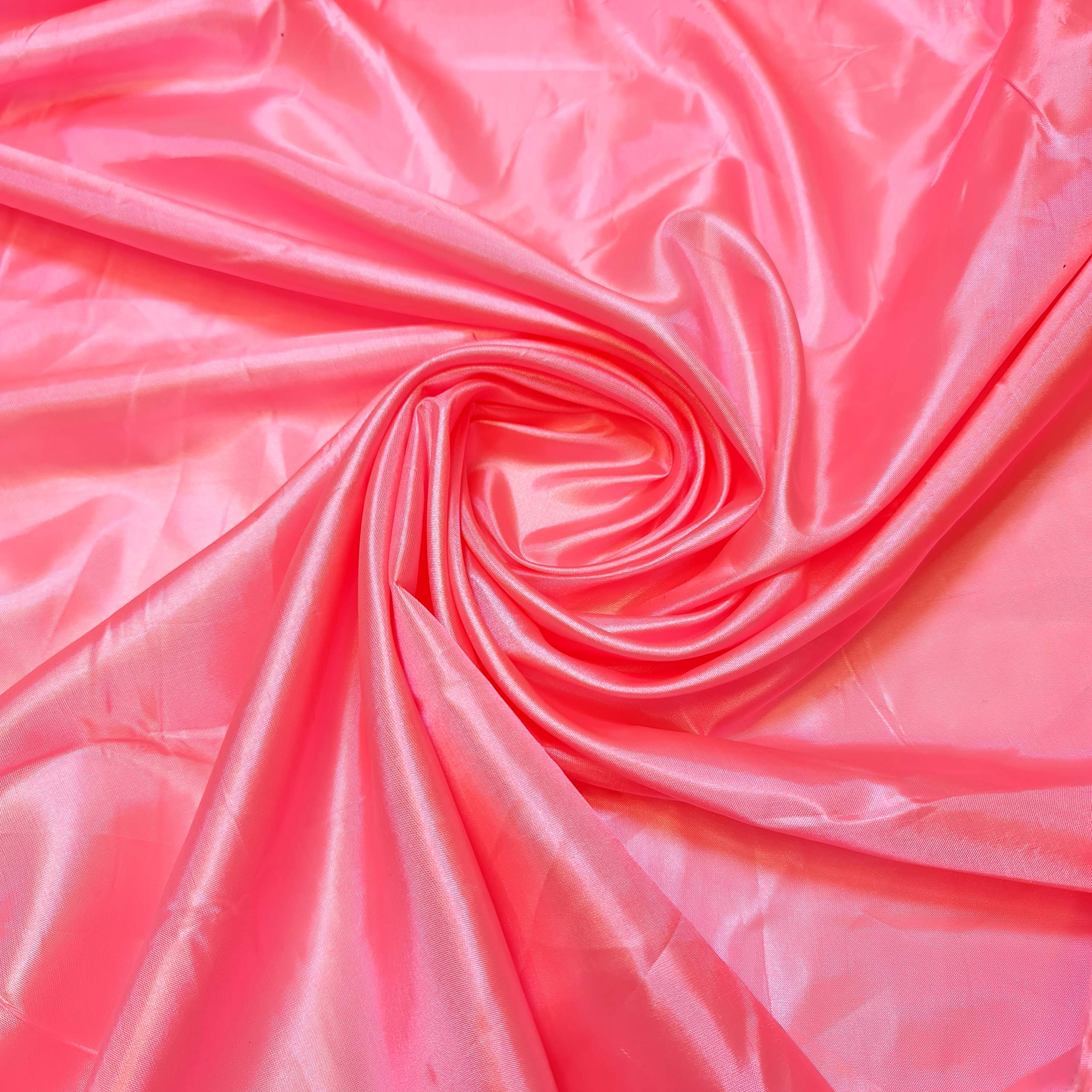 Habotai Dress Skirt Jacket Anti Static Lining Decor Fabric 150cm STH Available in 45 Colours (Candy Pink, 5 Meter)