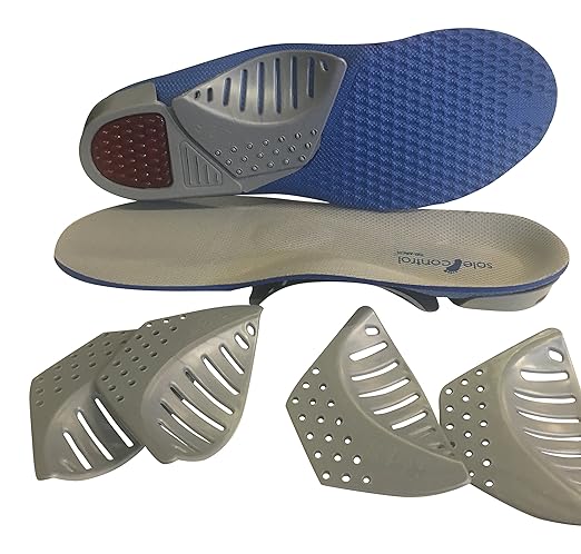 title=Soletta plantare personalizzabile con triplo arco. Un dispositivo medico di