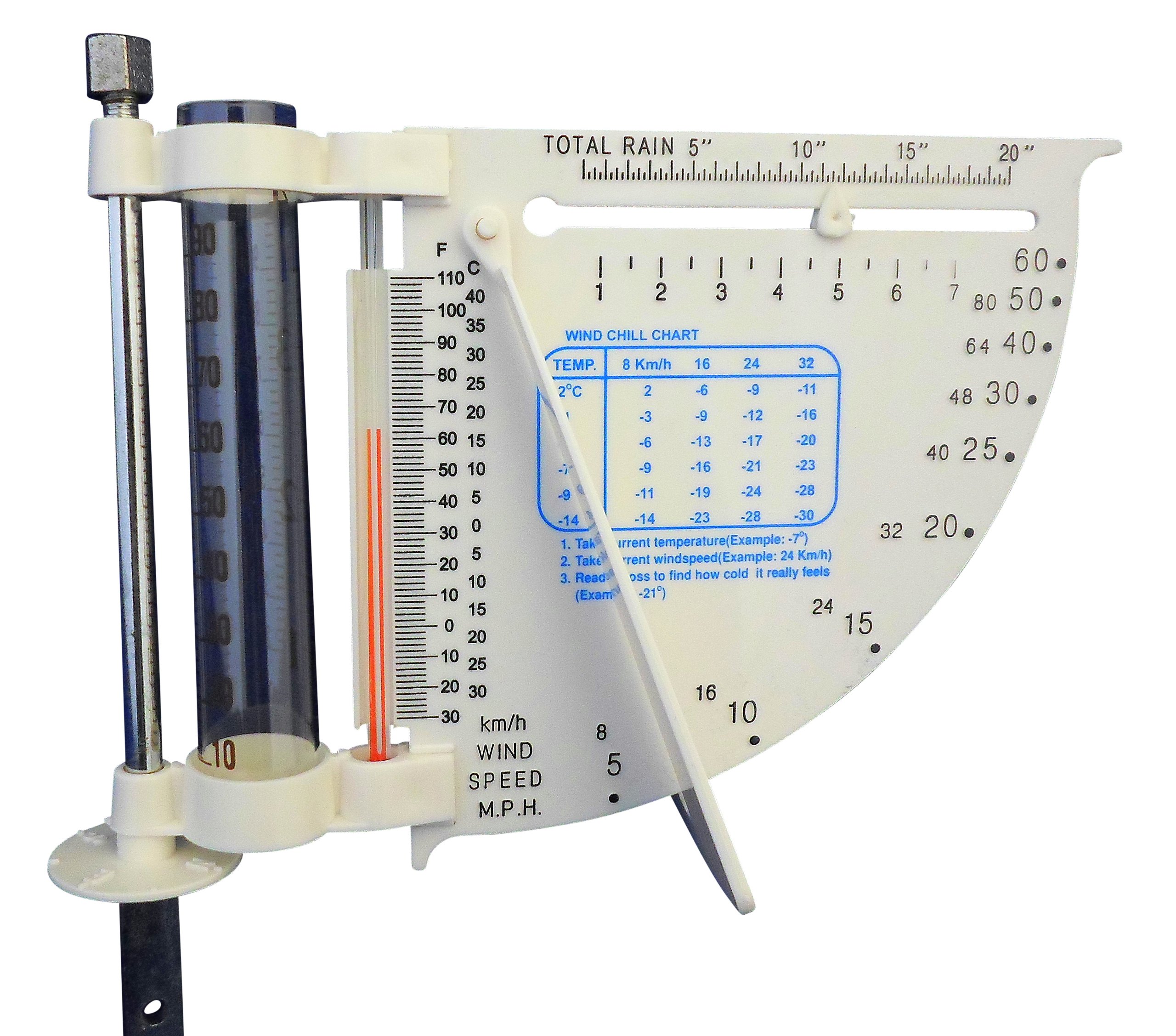 Ajax Scientific EC110-0000 Rain Gauge