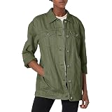 Oversized Long Sherpa Trucker Jacket 