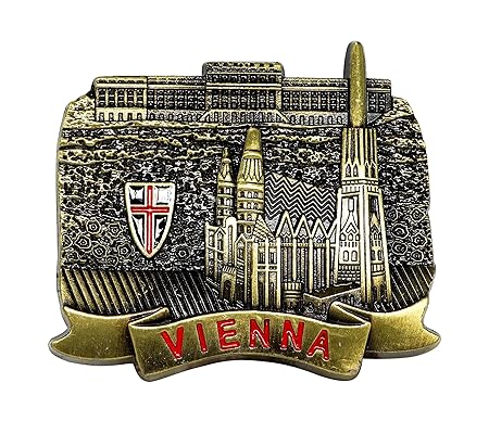zamonji 3D Metal Viena Austria Imán de Nevera, Recuerdos De ...