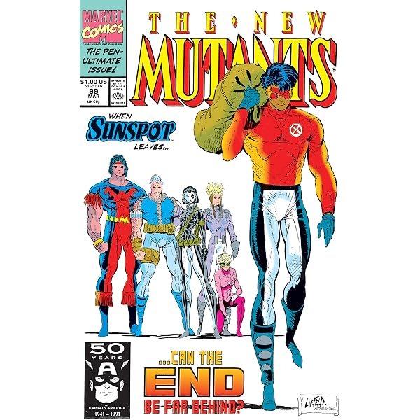 Amazon.com: New Mutants (1983-1991) #98 eBook : Liefeld, Rob