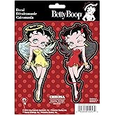 Chroma Graphics 025057 Betty Boop Devil/Angel Stick Onz Decal, 1 Pack, Red/Yellow, 6x8
