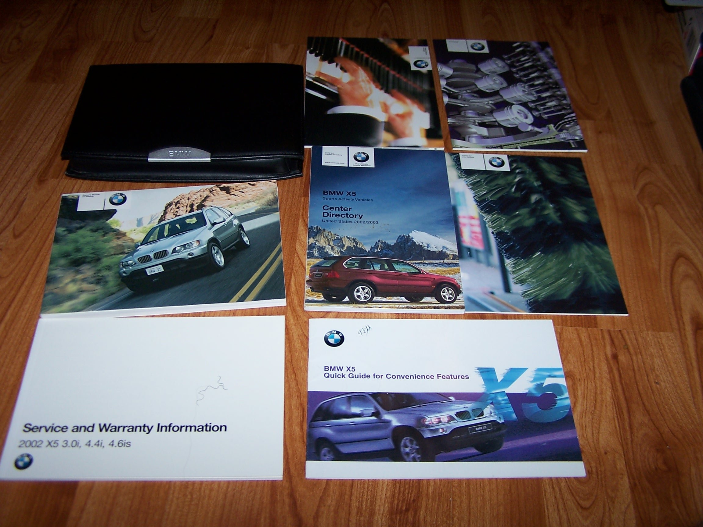 2002 BMW X5 Owners Manual Paperback – 2002