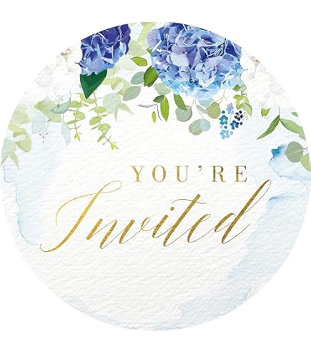 Thank you！ Amazon.com: Mobiusea Creation Blue Floral Thank You for