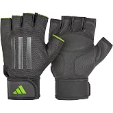 Adidas Elite Training &amp; Weightlifting Gloves, Fingerless Workout Gloves