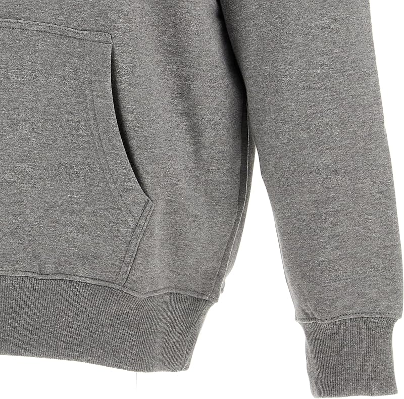 Herren Pullover Hoody Tunika Zum Stillen, Collegiate Grey Marl, M EU