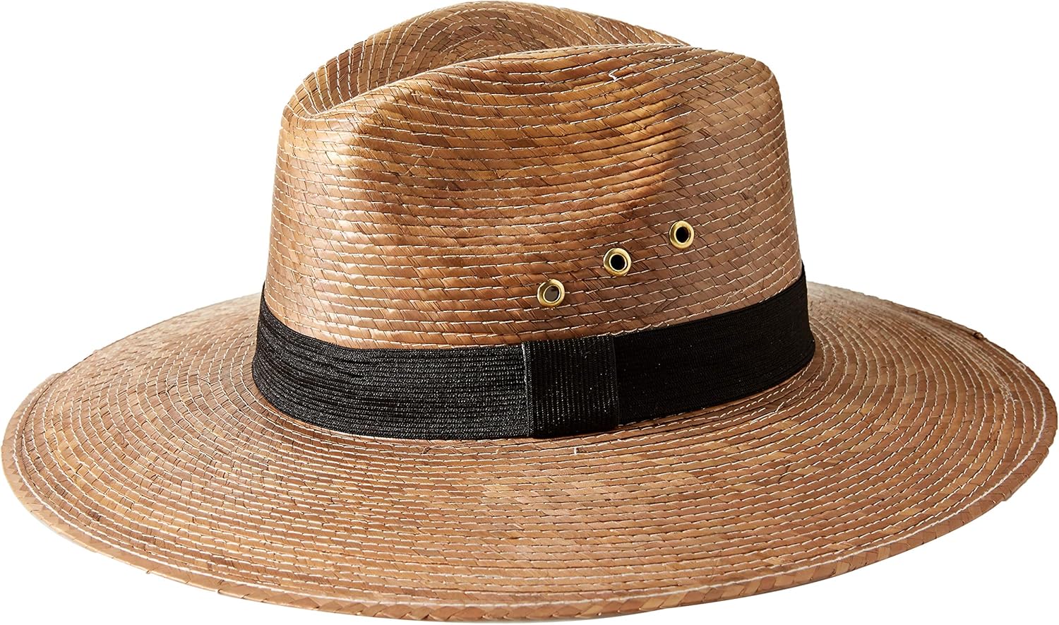 tan brim hat