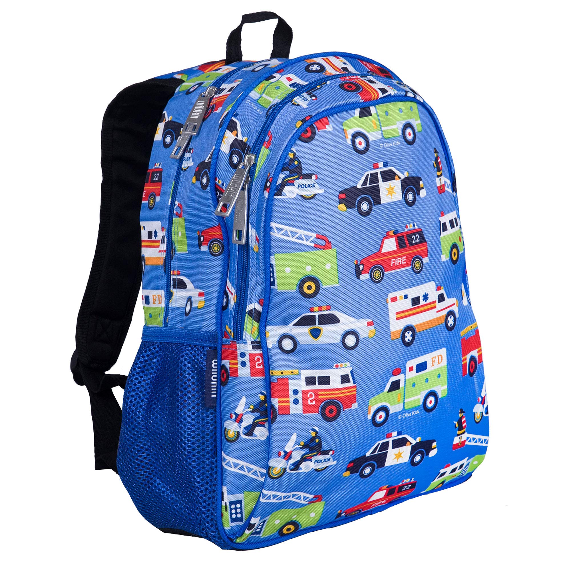 15-Inch Kids Backpack for Boys & Girls, Perfect for Early Elementary, Backpack for Kids Features Padded Back & Adjustable Strap, Ideal for School & Travel Backpacks (Heroes)