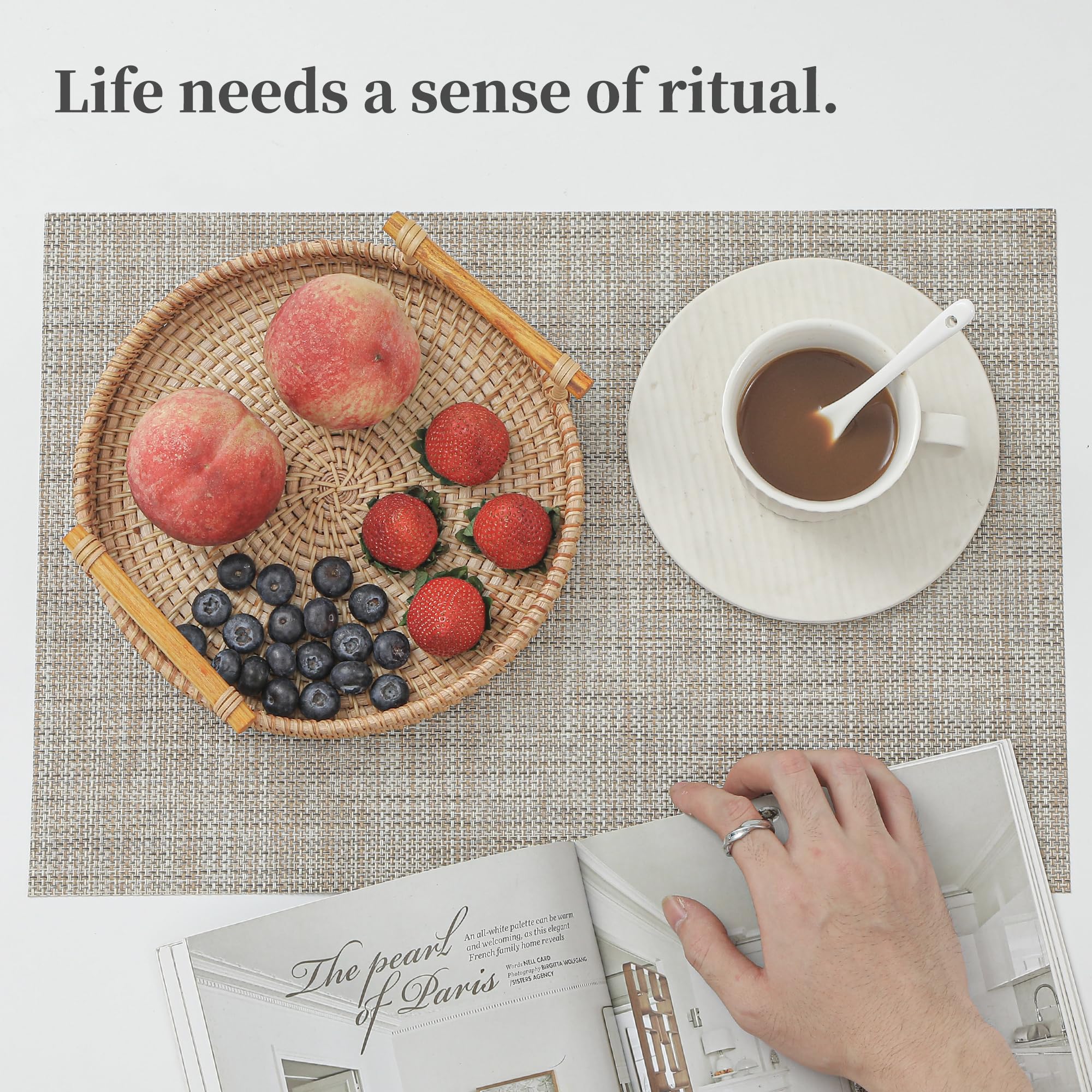 Linen Yellow Placemats