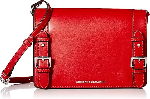 borsa armani exchange rossa