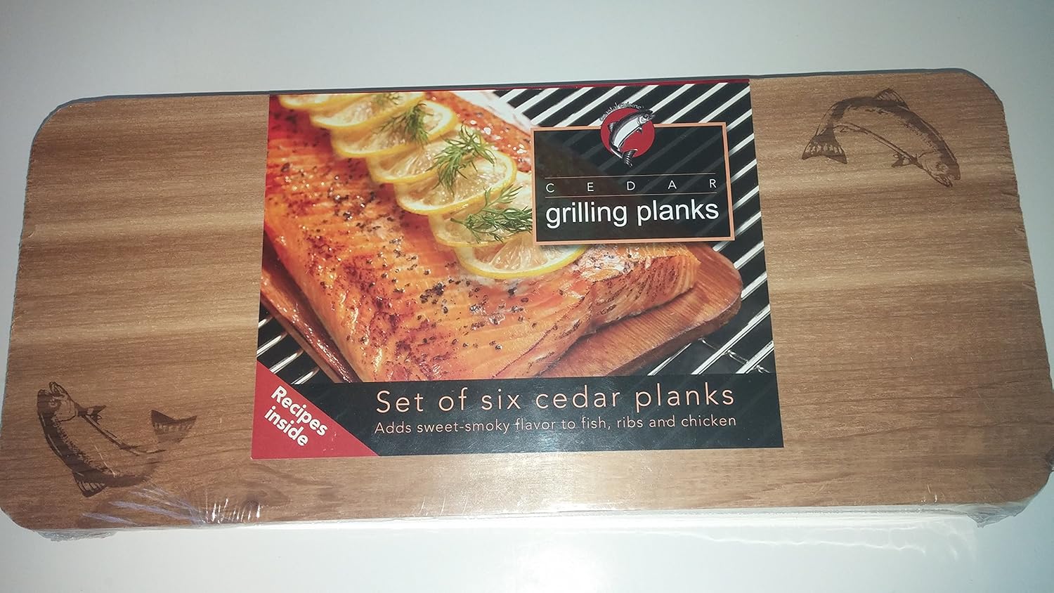 Costal Cuisine Cedar Grill Plank Set of 6 Amazon.co.uk Garden & Outdoors