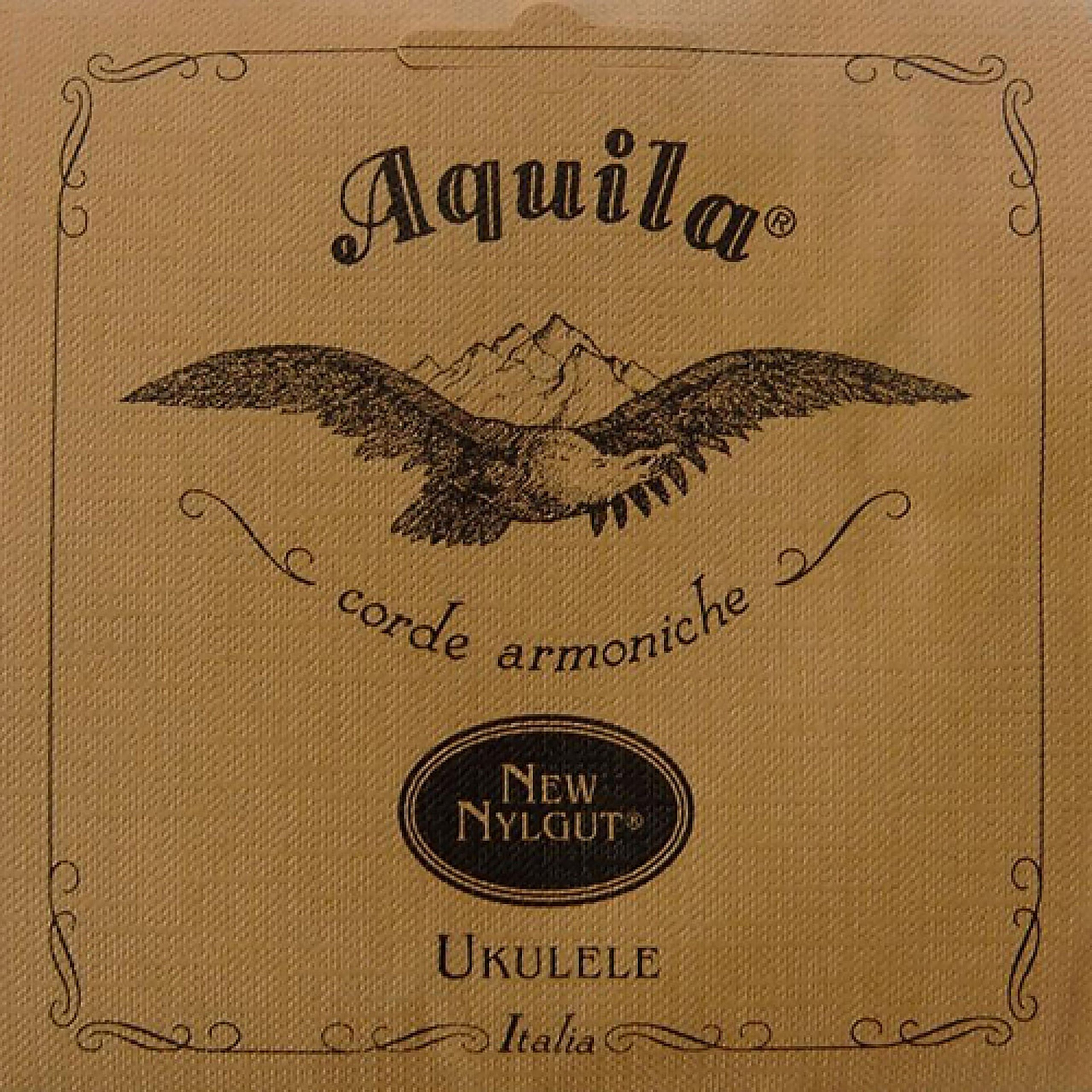 Aquila 19U Tenor Ukulele Nylgut 8-String Set Regular Tuning Key of C