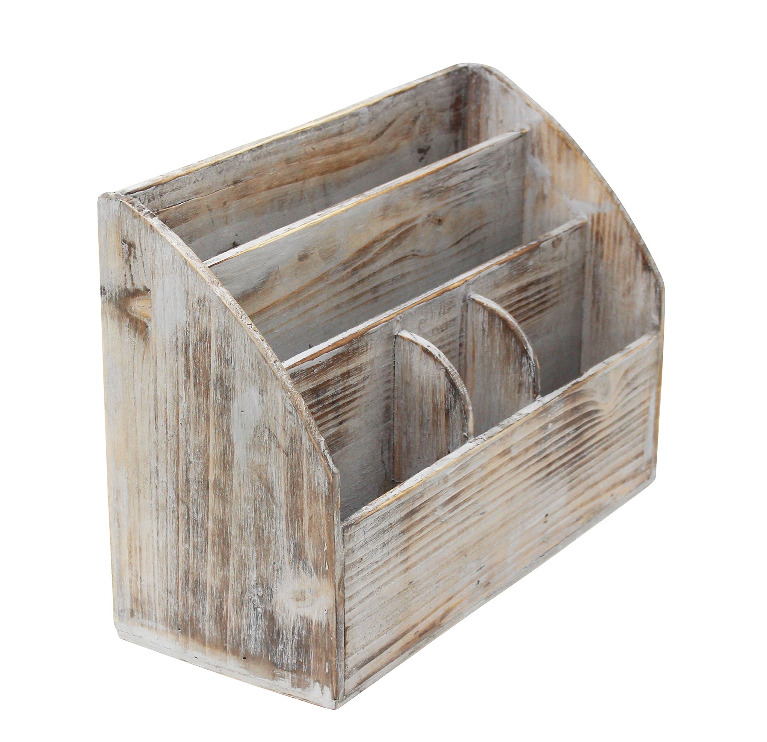 Buy Executive Office Solutions Vintage Rustic Wooden Office Desk Organizer & Mail Rack For