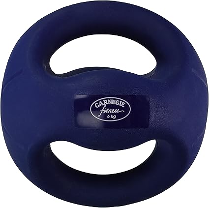 Carnegie 6 kg de Fuerza de fútbol balón Medicinal con Asas Fitness ...