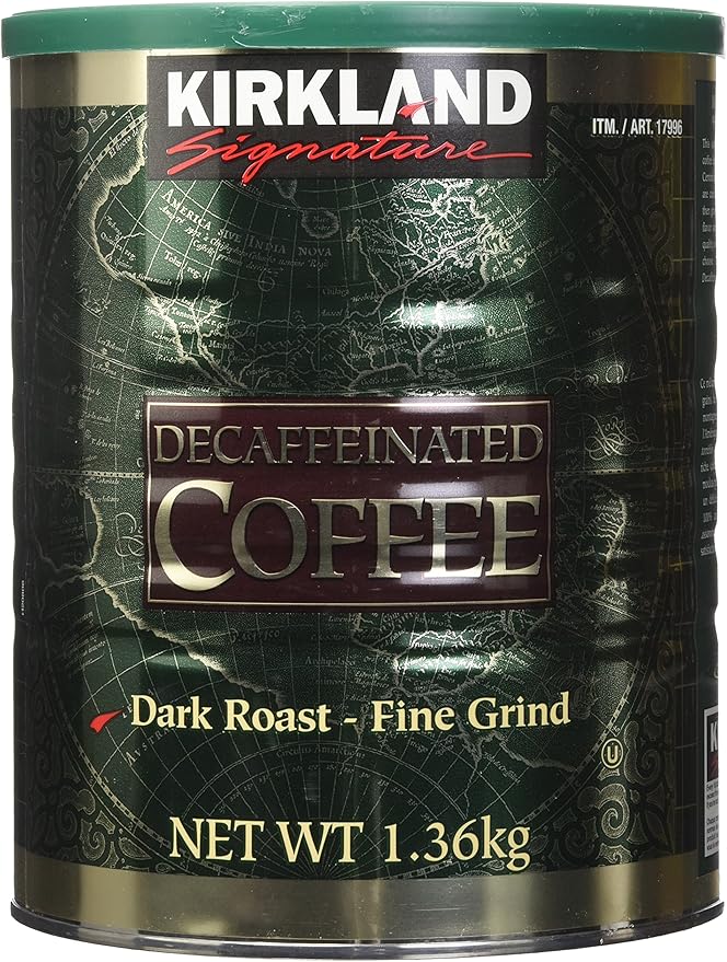Kirkland signature Decaffeinated Coffee, 1.36 Kg Amazon.ca Grocery
