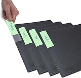 Rapesco 1642 Presentation Folder Antibacterial 10 Pockets A4 Black Pack of 4 view 3