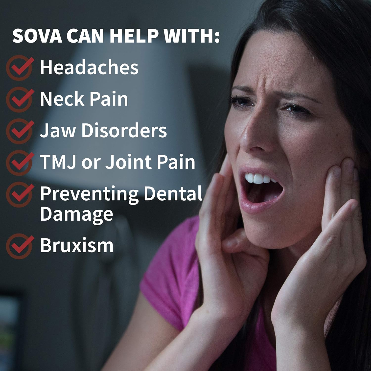 SOVA Max Night Guard 2.4mm Custom-Fit-Heavy-Duty Dental Guard: Clothing
