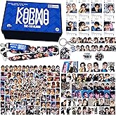 KPOPBP New Album Karma Gift Box Set, Photocards, Laptop Stickers, Keychain, Lanyards and Tape Rolls, Gift for SKZ Boys and Girls