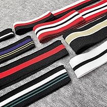 Amazon.com: Knit Rib Cuff & Neck Trim Stretch Striped