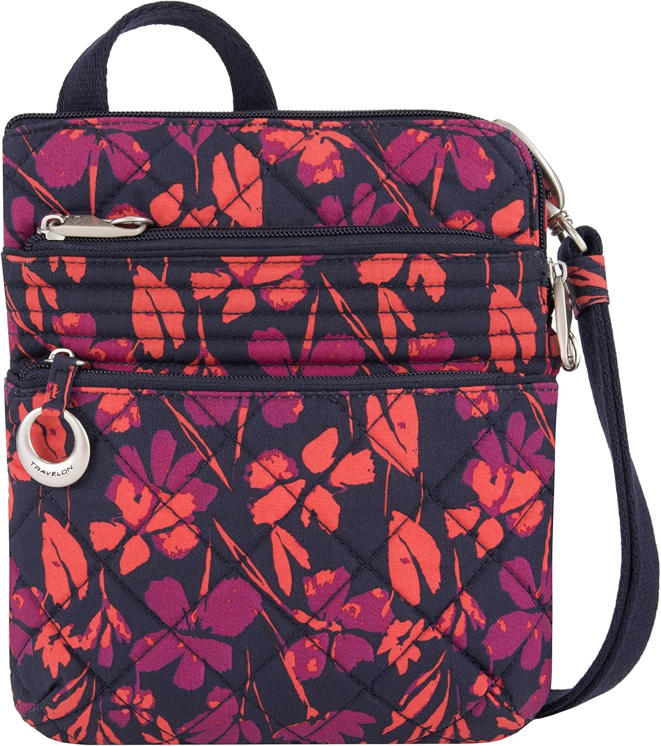Travelon Women's Antitheft Boho Slim Bag, Painted Floral Amazon.ca