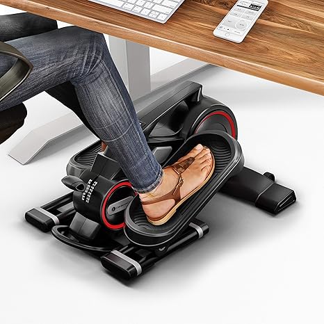 MesseNeuheit 2019! Mini Heimtrainer mit App, Stepper DFX100 Crosstrainer für Bewegung im Büro Alltag & zuhause, Arbeitsplatz 