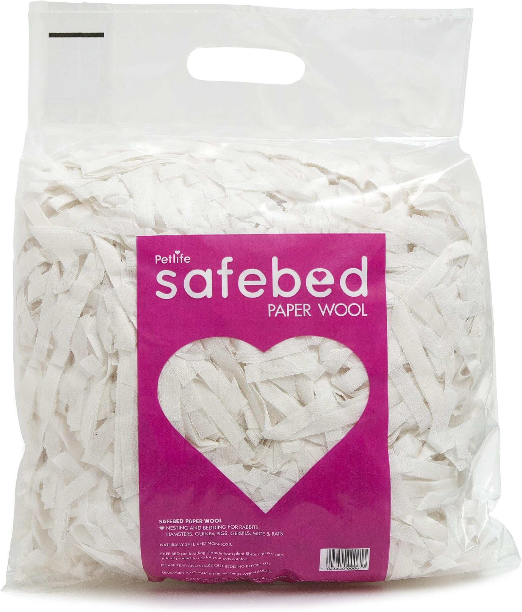 Petlife International6 x Safebed Paper Wool Carry Home Pack