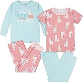 4-Piece Boys Dino Snug Fit Pajama Set