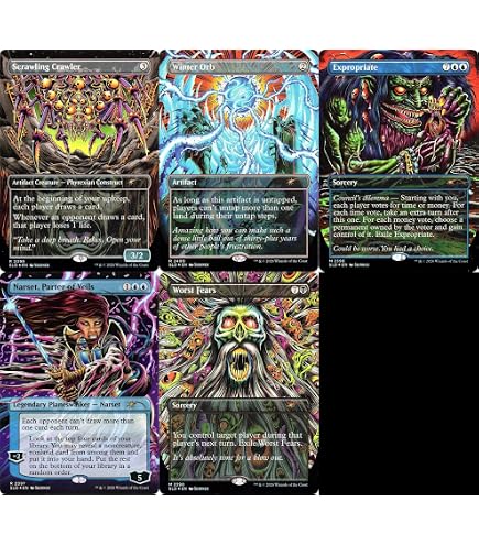 Amazon.com: MTG Secret Lair: Alien Auroras (Non-Foil Edition
