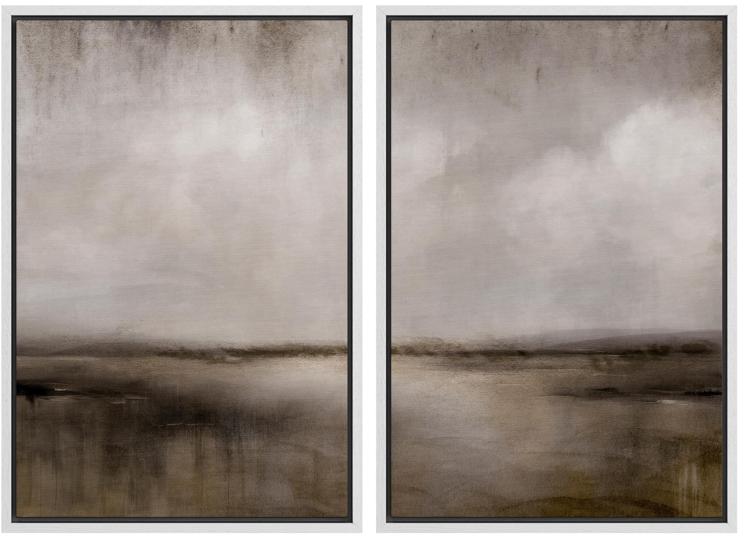 MUDECOR Framed Canvas Print Wall Art Set Misty
