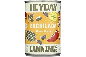 Heyday Canning Co Enchilada Black Beans, 15 OZ