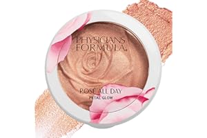Physicians Formula Rosé All Day Highlighter Blush Face Powder, Pink Petal Glow, Dermatologist Tested, Clinicially Tested