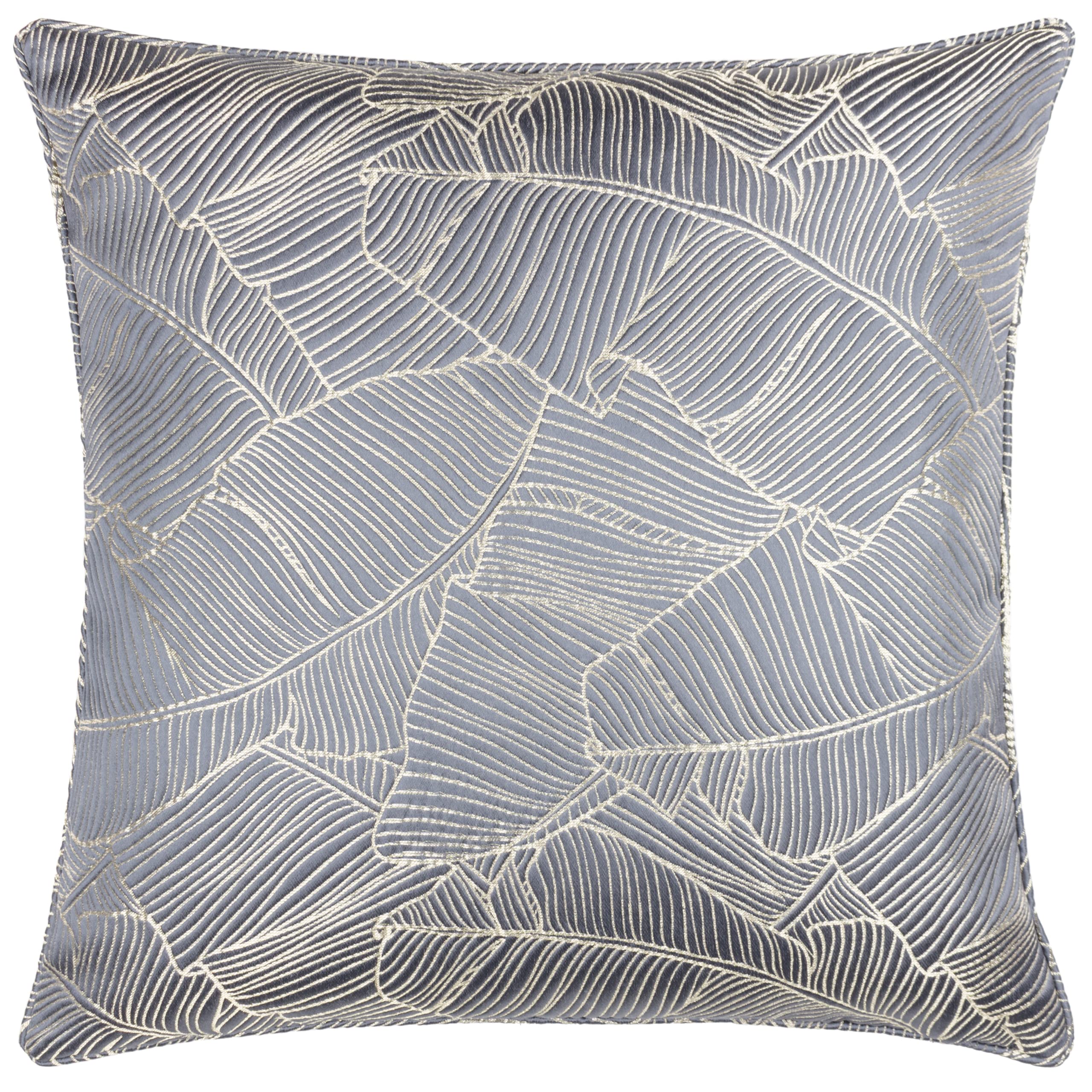 Wylder Tropics Seymour Cushion Cover,Storm Blue,50 x 50cm