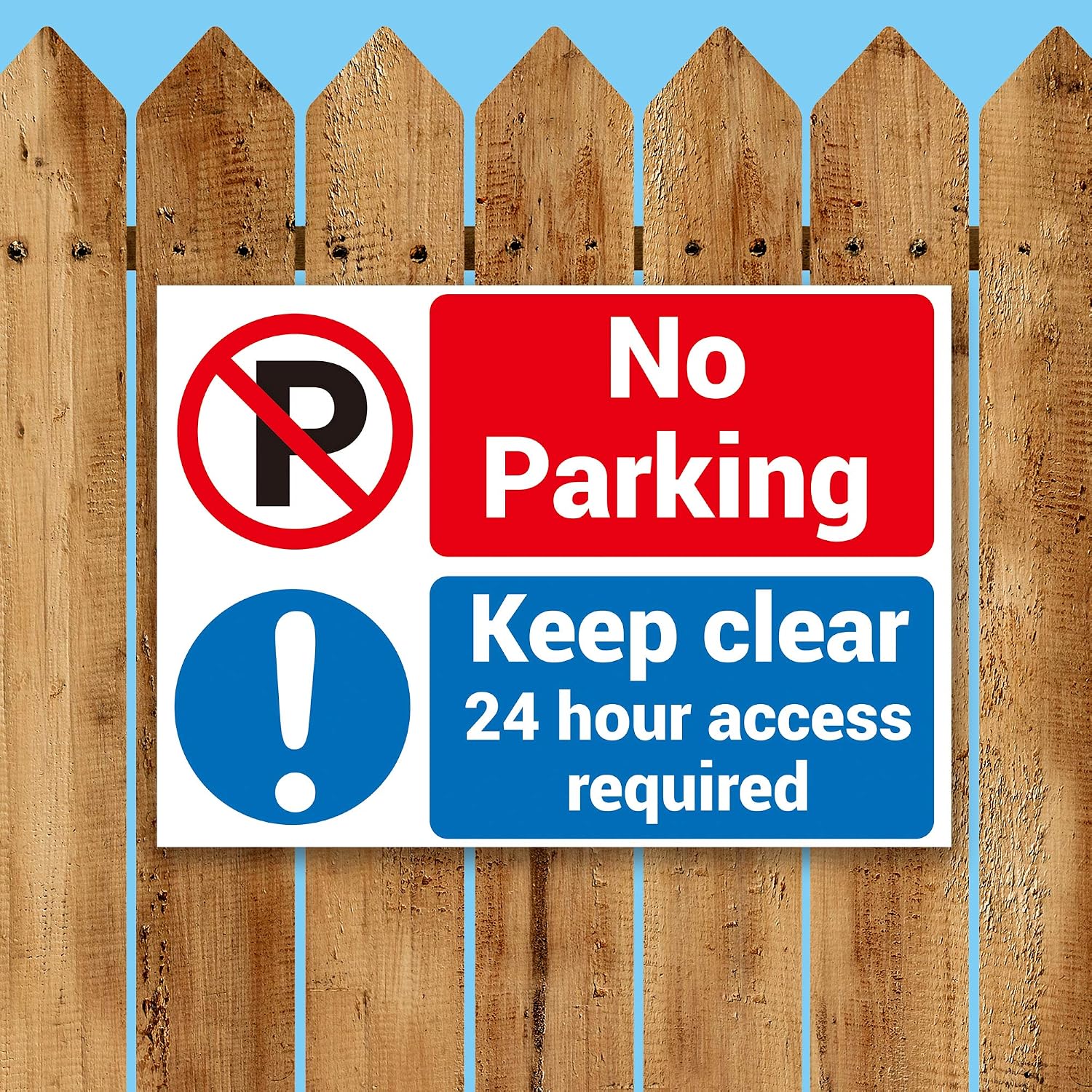 LP Lifestyle No Parking Keep Clear Sign - Image 3