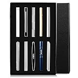 YADOCA Tie Clips for Men Tie Bar Clip Black