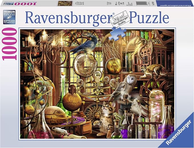 Ravensburger 19834 Merlin s Laboratory Puzzle 1000 Piece Toys 