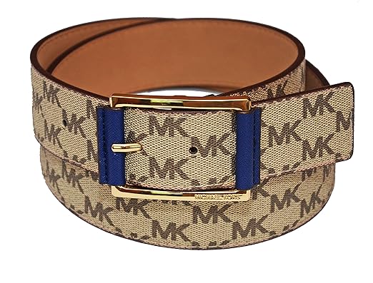 michael kors belt womens navy
