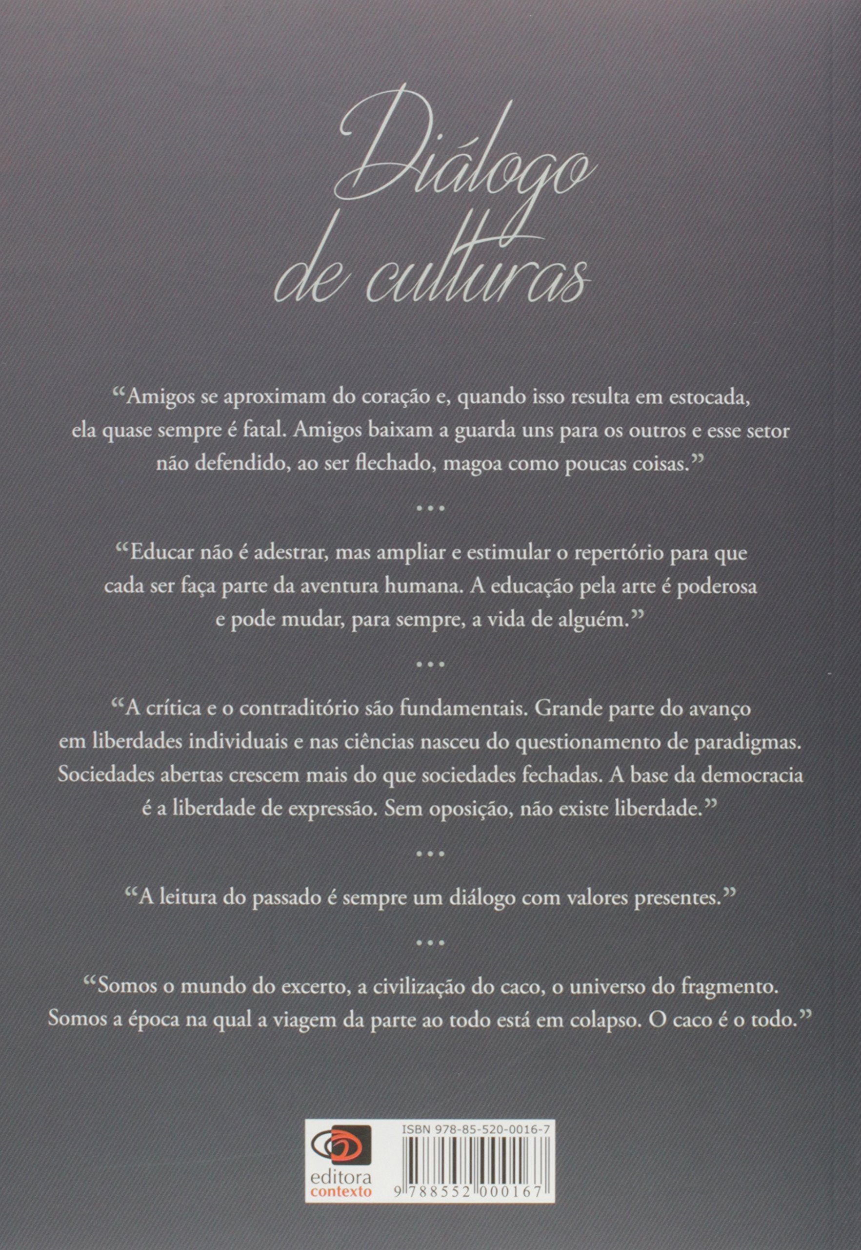 Livro 'Diálogo de culturas' por Leandro Karnal