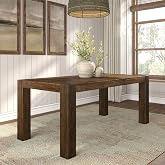 Plank+Beam Camden 72 Inch Dining Table, Rectangular, Rustic Barnwood | Low-VOC Finish, Rustic Finish, Solid Wood