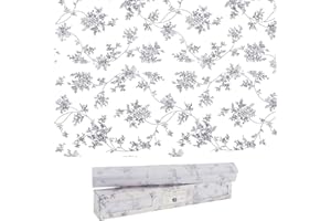 Scentennials Lavender Scented Drawer Liners - (16.5 x 22 Inch) Charming Floral Print - Premium Quality Shelf Liner Sheets - Ideal for Kitchen, Drawer & Closet, Non-Adhesive Design