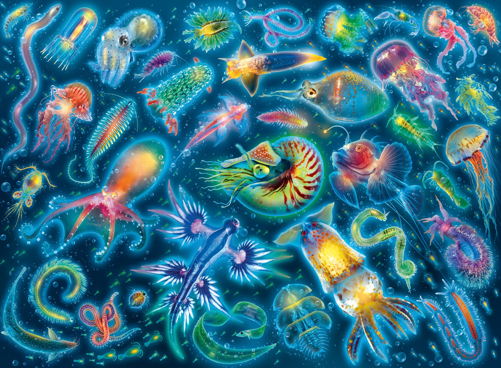 Ravensburger Colourful Underwater Species 500 Piece Jigsaw Puzzle for Adults and Kids Age 10 Years Up — image 1
