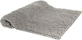 Amazon Basics Non-Slip Chenille Microfiber Bath Mat 53 x 87 cm Platinum view 7