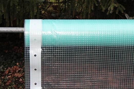 Gitterfolie 2,20 €/m² Gewächshausfolie 280 gr/m² 4,00 m Breit (4,00 x 2,00 m)