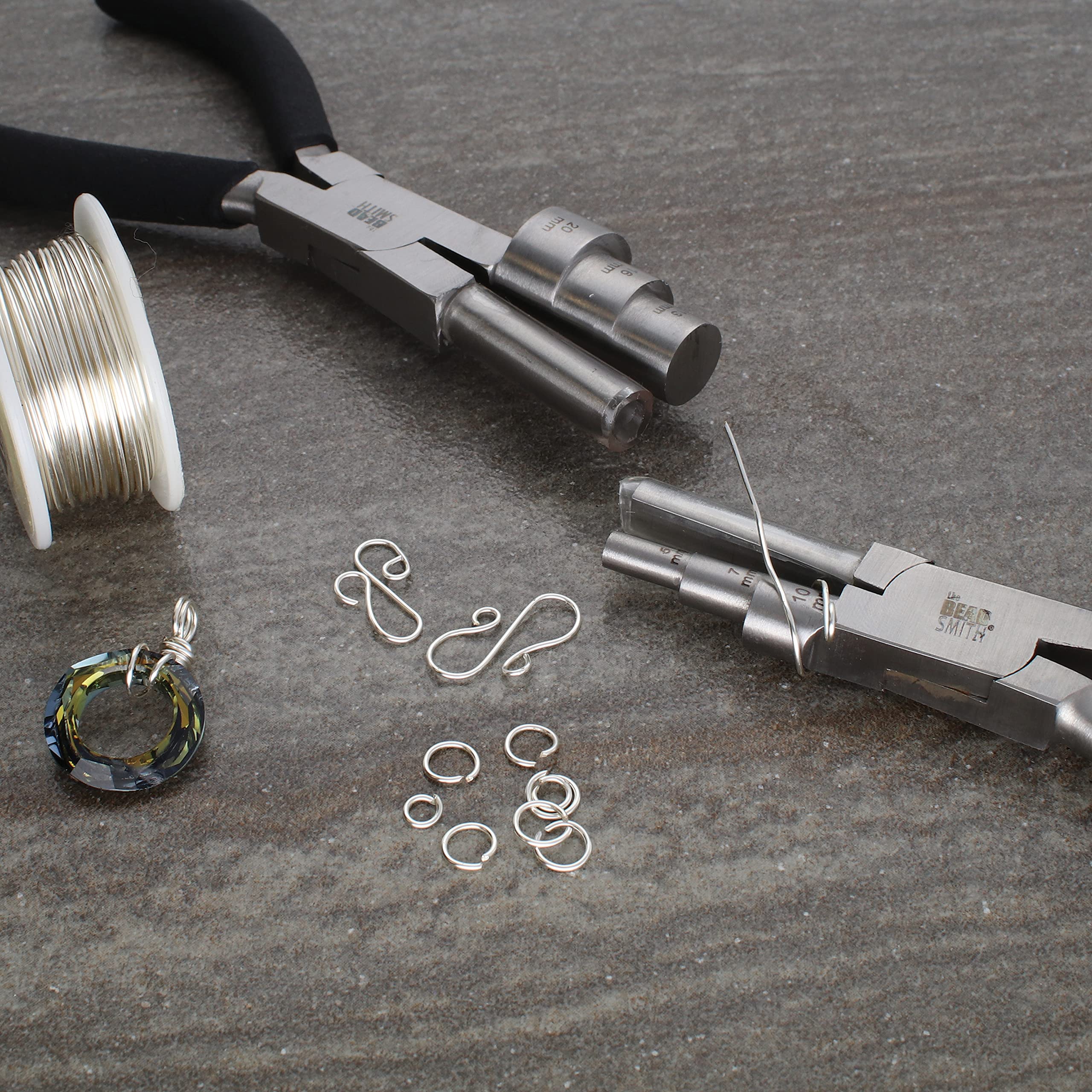 Beadsmith Wrapper Pliers Combo - Wire Working Pliers - Big 7