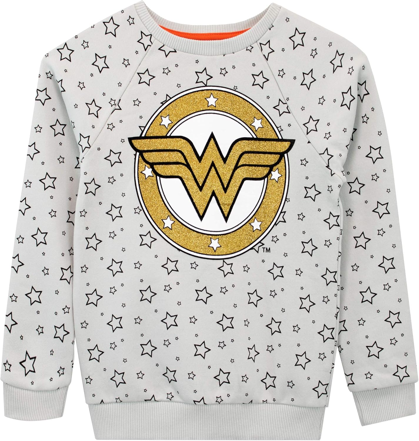 DC Comics Girls Wonder Woman Sweatshirt Amazon.co.uk Clothing